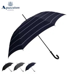 アクアスキュータム AQUASCUTUM 長傘 雨傘 メンズ 65cm LONG UMBRELLA 1AQ 14002のサムネイル