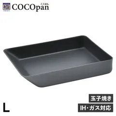 ココパン COCOpan 卵焼き器 フライパン グリル Lサイズ IH ガス対応 鉄 リバーライト 極SONS C106-003のサムネイル