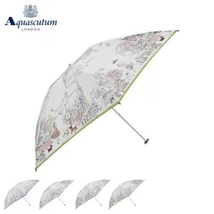 アクアスキュータム AQUASCUTUM 傘 日傘 折りたたみ傘 晴雨兼用 雨傘 レディース 東レ サマーシールド UVカット 紫外線対策 1AQ 27173のサムネイル