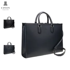 ランバン コレクション LANVIN COLLECTION バッグ ビジネスバッグ ブリーフケース ニューフロー メンズ A4 B4 本革 牛革 PC収納 282562のサムネイル