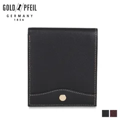 ゴールドファイル GOLD PFEIL 二つ折り財布 メンズ 本革 OXFORD バーガンディー GP10518のサムネイル