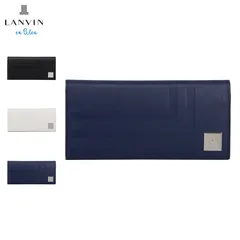 ランバンオンブルー LANVIN en Bleu 財布 長財布 アクア メンズ レディース 薄い かぶせ 本革 521625のサムネイル