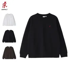 Gramicci グラミチ スウェット トレーナー ワンポイント クルー メンズ レディース 長袖 裏起毛 ONE POINT CREW SWEATSHIRT G308-FTのサムネイル