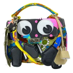 美品 READYMADE レディメイド AS MONSTER BAG ハンドバッグ ショルダーバッグ 2WAY ヴィンテージ コットン マルチカラー 通勤 通学 実用的 上品のサムネイル