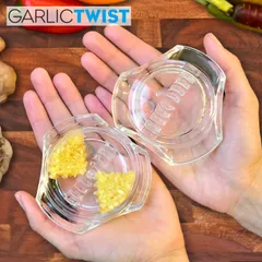 ガーリックツイスト NexTrend GARLIC TWIST ガーリックプレス みじん切り器 にんにくつぶし クリア GT4Cのサムネイル
