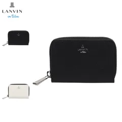 ランバンオンブルー LANVIN en Bleu 財布 小銭入れ コインケース メンズ ラウンドファスナー 本革 バトラー 519611のサムネイル