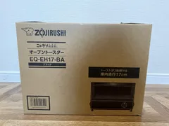 新品 未開封 象印 オーブントースター EQ-EH17-BA ブラック こんがり倶楽部のサムネイル
