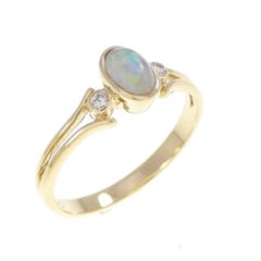 JG37☆高級 ブラックオパール0.41ct ダイヤ pt リング ソ付 - メルカリ