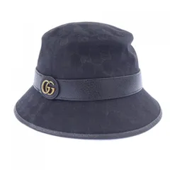 グッチ GUCCI ダブルG付き GGキャンバス バケットハット 576587 4HG53 ハットのサムネイル