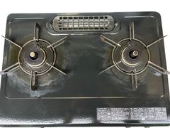 リンナイ ガスコンロ 2バーナー グリル付き - メルカリ