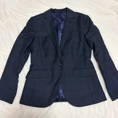 THE SUIT COMPANY REDA テーラードジャケット 42 ネイビー ウール100％のサムネイル