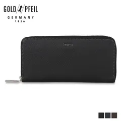 ゴールドファイル GOLD PFEIL 長財布 メンズ ラウンドファスナー 本革 ダーク GP24022のサムネイル