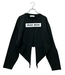ミュウ ミュウ 長袖Tシャツ ロゴ MJL949 232 104N レディース SIZE S Miu Miuのサムネイル