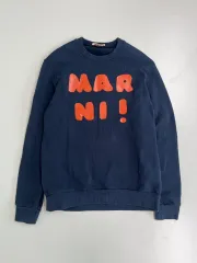 正規品 マルニ キッズ ロゴ プリント スウェットのサムネイル