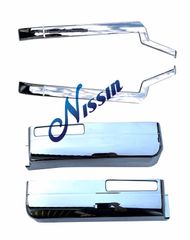 日産UD 07クオン メッキ ミラーカバー+寝台窓+ドアノブ ガーニッシュ 