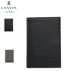ランバンオンブルー LANVIN en Bleu 財布 二つ折り メンズ 本革 L字ファスナー ゼブダ 529615のサムネイル
