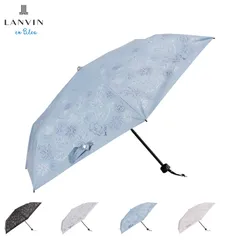 ランバンオンブルー LANVIN en Bleu 日傘 雨傘 折りたたみ傘 ミニ 晴雨兼用 レディース 遮光 遮熱 軽量 22-084-12472-52のサムネイル