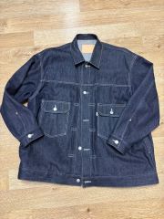 未使用レベル】桃太郎ジーンズSTANDARD DENIMJACKET XL相当 - メルカリ