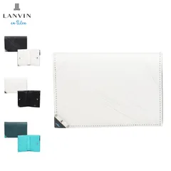 ランバンオンブルー LANVIN en Bleu 財布 二つ折り メンズ レディース コンパクト アクア 513623のサムネイル