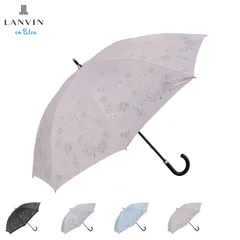 ランバンオンブルー LANVIN en Bleu 日傘 雨傘 長傘 ショート傘 晴雨兼用 レディース 50cm 遮光 遮熱 軽量 22-084-12472-06のサムネイル