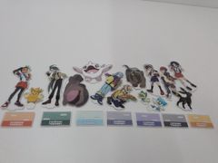 ポケモンセンター ポケモントレーナーズ レッド グリーン アクリル