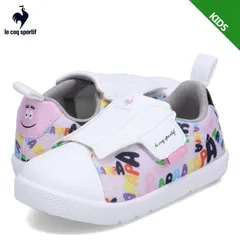 ルコック スポルティフ le coq sportif スニーカー スリッポン ラ ローラン 2 F ART BB キッズ バーバパパ コラボ 子供 男の子 女の子 QY5XJC04PMのサムネイル