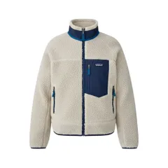 71g2 patagonia パタゴニア 2019年 Classic Retro-Ⅹ Jacket クラシックレトロジャケット ボアジャケット サイズXS アイボリー メンズu02tのサムネイル