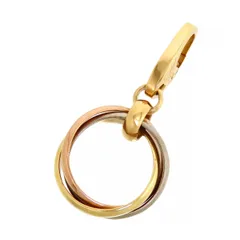 カルティエ ベビー トリニティ チャーム 750 (K18WG K18YG K18PG) レディース CARTIER【中古】 【ジュエリー】のサムネイル