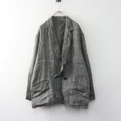 メンズ 2024SS コンフェクト CONFECT nest Robe  Linen Panama Weave Easy Jacket リネンパナマ ジャケット 3｜グレー【2400015046099】のサムネイル