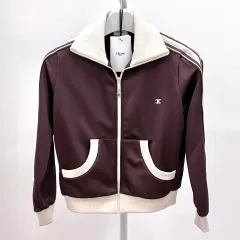 ほぼ新品 セリーヌ レディース ハニカム トラックスーツ ジャケット ジップアップのサムネイル
