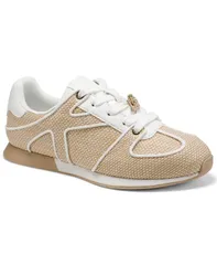 カール ラガーフェルド レディース シューズ スニーカー レース KARLAGERFELD PARIS Womens Macedon LaceUp Sneakers NaturalBright Whiのサムネイル