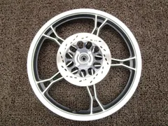 GN125H フロントホイール ディスク □B8953！LC6PCJG9 スズキ 【 157FMI-3 】 キャブ車 動画有のサムネイル
