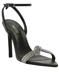アレッツォ レディース シューズ サンダル Arezzo Womenstella High Stiletto Dressandals Black ブラックのサムネイル