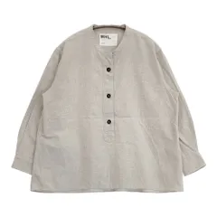 MHL. COLOURED COTTON WEAVE 5950253501 サイズ1 長袖シャツ Ｌグレー レディース エムエイチエル【中古】6-0618G◎のサムネイル