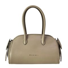 MARNI ブラウンTulipeaスエード製スモールハンドバッグ - メルカリ