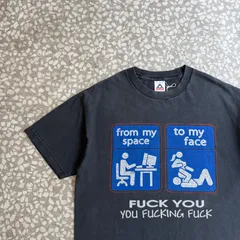 [ Archive アーカイブ Y2K ] AAA / 00’s Ero Tee size L エロTシャツ　Y2K　下ネタ　ブラックユーモア　グラフィック　メッセージ　半袖　Tシャツのサムネイル
