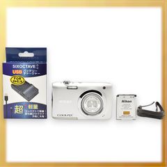 美品・返品保証】ニコン Nikon COOLPIX L30 Silver - メルカリ