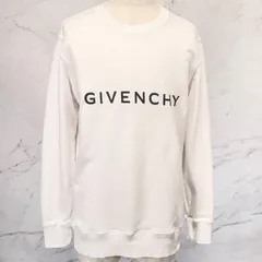 GIVENCHY ジバンシィ ジバンシー　スウェット　トレーナー　プリントロゴ　4G クルーネック　コットン　綿　ホワイト　白　白色　Sサイズのサムネイル