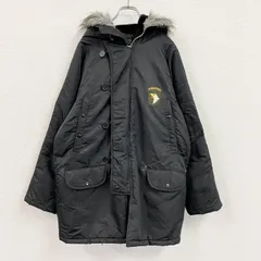 VIRGIN VOYAGE　バージンボヤージュ　N-3Bタイプ　フライトジャケット　黒　ブラック　Lサイズ　古着【値引き交渉OK！】のサムネイル