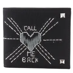 【VALENTINO GARAVANI】ヴァレンチノ ガラヴァーニ CALL ME BACK 二つ折り 7WP00761 ナイロン 黒 メンズ 札入れのサムネイル