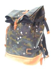 ✨良品✨ ジャンティバンティ ロールトップ リュック 迷彩柄 カモフラ