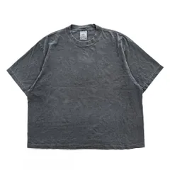 SHAKA ヴィンテージ加工 オーバーサイズ Tシャツ M グレー フェード DROP SHOULDER GARMENT DYE SUPER MAX HEAVYのサムネイル