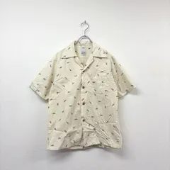 16ss 2016 希少 VISVIM ビズビム ヴィズヴィム DUKE SHIRT S/S ALLOVER-V オープンカラー シャツ 開襟 0116105011026 サイズ 3 806-0080のサムネイル