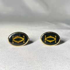 YVES SAINT LAURENT イヴサンローラン YSLロゴ 艶消しシルバー