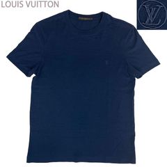 中古】LOUIS VUITTON ルイ・ヴィトン LVサークルロゴ刺繍 クルーネック