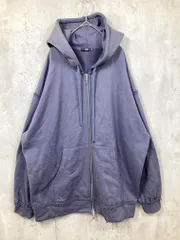 HARE ハレ オーバーサイズ オリジナルウラケZIP ジップアップ パーカー sizeM/ブルーグレー ■■ メンズのサムネイル