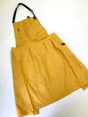 美品 BRUNO ブルーノ マルチway スイッチロン キッチン エプロン マスタード  ■■ レディースのサムネイル
