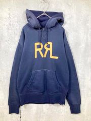 美品】RRL 後付け パーカー ロゴプリント セパポケ セパレートポケット