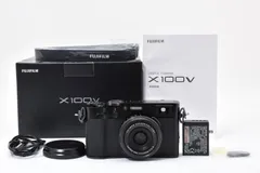 実用光学美品 箱あり Fujifilm 富士フィルム X100V 黒 ブラック コンパクトデジタルカメラ シャッター数3500枚と少ない #4247-1のサムネイル