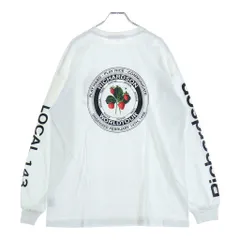 Richardson (リチャードソン) 18SS STRAWBERRY TEAMSTER LONGSLEEVE TEE ストロベリー チームスター プリント クルーネック 長袖Tシャツ カットソー ホワイトのサムネイル